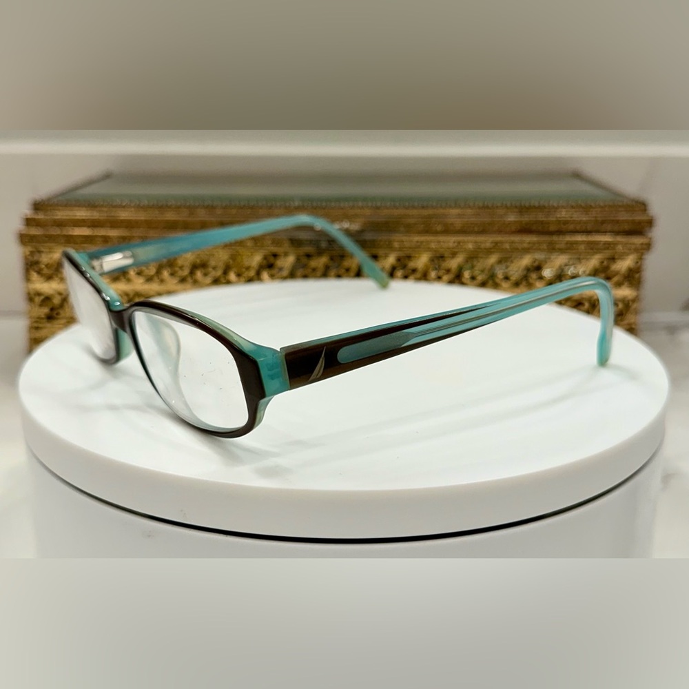 Nautica - Blue/Brown Rounded Rectangular Unisex R… - image 8